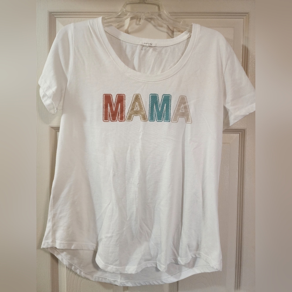 Kids White Graphic Tee